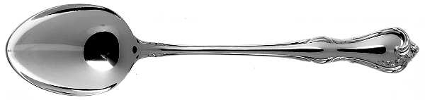Cottage Rose (Silverplate, 1985) Place/Oval Soup Spoon