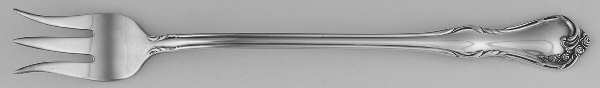 Cottage Rose (Silverplate, 1985) Cocktail/Seafood Fork