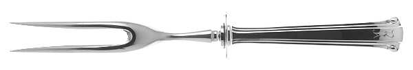 Cotillion (Sterling, 1938) Small Steak Carving Fork with Stainless Prongs