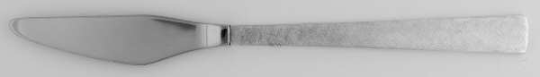 Da Vinci (Sterling, Burnished, 1967) Modern Hollow Butter Spreader (Stainless)