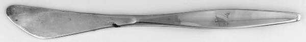 Denmark (Silverplate, 1963) Flat Handle Butter Spreader