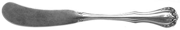 Devon (Sterling, 1911) Flat Handle Butter Spreader