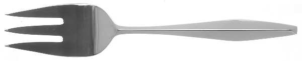 Diamante (Stainless) Medium Solid Cold Meat Serving Fork