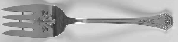 Dorothy Quincy (Sterling, 1912) Medium Solid Cold Meat Serving Fork