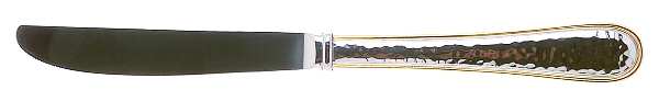Dorado (Stainless, Gold Accent) Modern Solid Knife