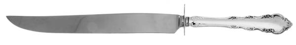 Dresden Rose (Silverplate, 1953) Carving Knife Small with Stainless Blade HC