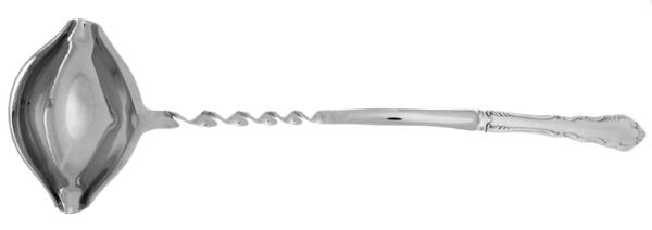 Dresden Rose (Silverplate, 1953) Punch Ladle with Stainless Bowl HC