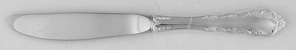 Dresden Rose (Silverplate, 1953) Hollow Handle Master Butter Knife