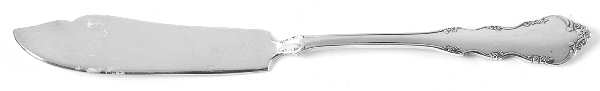 Dresden Rose (Silverplate, 1953) Flat Handle Master Butter Knife
