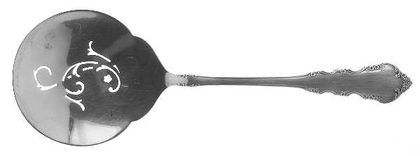 Dresden Rose (Silverplate, 1953) Tomato Server, Solid Piece
