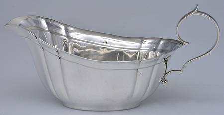 Dublin (Sterling, Hollowware) Sterling Gravy Boat No Underplate