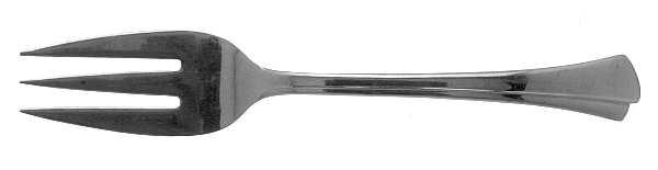 East Hampton (Stainless) Medium Solid Cold Meat Serving Fork