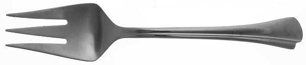 East Hampton (Stainless) Medium Solid Cold Meat Serving Fork