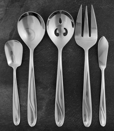Edgartown (Stainless, Select) 5 Piece Hostess Set