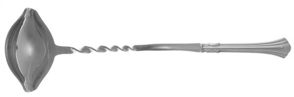 Eighteenth Century (Sterling, 1971, Newer) Punch Ladle with Stainless Bowl HC