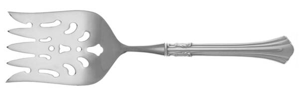 Eighteenth Century (Sterling, 1971, Newer) Fish Serving Fork with Stainless Tines HC