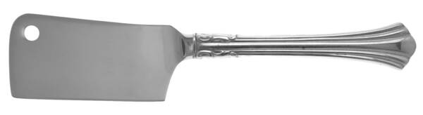 Eighteenth Century (Sterling, 1971, Newer) Cheese Cleaver with Stainless Blade HC