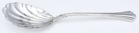 Eighteenth Century (Sterling, 1971, Newer) Solid Salad Serving Spoon