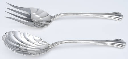 Eighteenth Century (Sterling, 1971, Newer) (2 Pc) Solid Salad Set