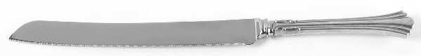 Eighteenth Century (Sterling, 1971, Newer) Wedding Cake Knife with Stainless Blade