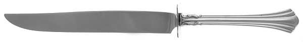 Eighteenth Century (Sterling, 1971, Newer) Small Steak Carving Knife with Stainless Blade