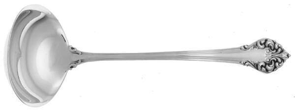 Elegante-L'Elegante (Sterling, 1900-1940) Solid Piece Cream Ladle