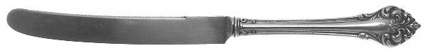 Elegante-L'Elegante (Sterling, 1900-1940) Orange Knife with Silverplate Blade