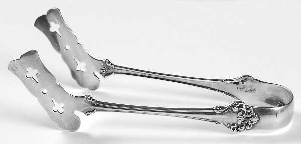 Elegante-L'Elegante (Sterling, 1900-1940) Solid Individual Asparagus Tongs