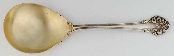 Elegante-L'Elegante (Sterling, 1900-1940) Small Solid Berry/Casserole Spoon