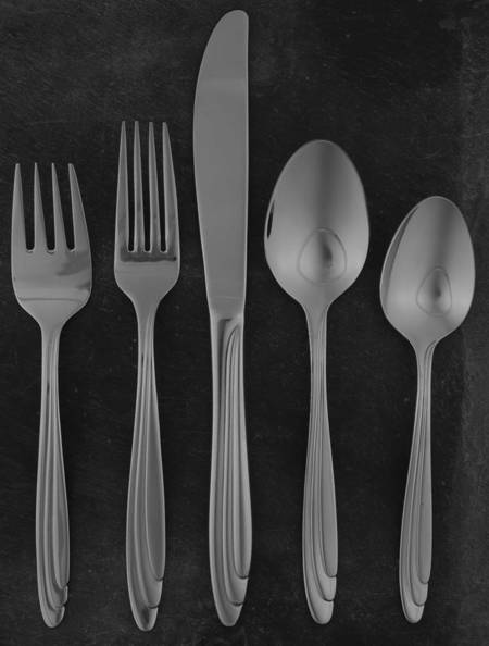Elise (Stainless) 5 Piece Place Setting