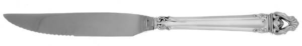 Emperor-New Emperor (Silverplate, 1969) Steak Knife Individual Hollow, Serrate HC