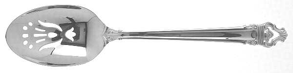 Emperor-New Emperor (Silverplate, 1969) Pierced Tablespoon (Serving Spoon)