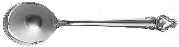 Emperor-New Emperor (Silverplate, 1969) Round Bowl Soup Spoon (Bouillon)