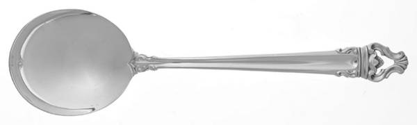 Emperor-New Emperor (Silverplate, 1969) Round Bowl Soup Spoon (Gumbo)