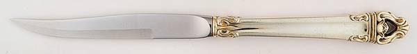 Emperor-New Emperor (Silverplate, 1969) Individual Steak Knife w/Bevel Blade