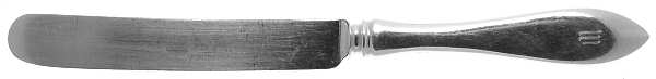 English Antique (Sterling, 1895) Old French Hollow Knife with Bolster