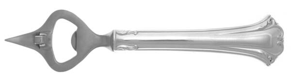 English Chippendale (Sterling, 1984) Bottle/Can Opener with Stainless Bowl HC