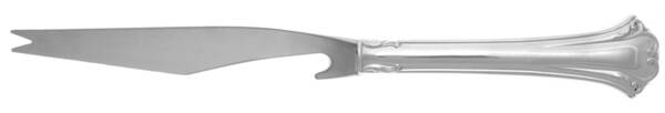 English Chippendale (Sterling, 1984) Bar Knife Serving with Stainless Blade HC
