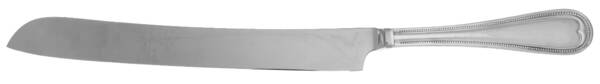 English Gentry (Silverplate, 1977) Wedding Cake Knife with Stainless Blade HC