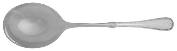 English Gentry (Silverplate, 1977) Casserole Spoon with Smooth Stainless Bowl HC