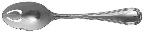 English Gentry (Silverplate, 1977) Pierced Tablespoon (Serving Spoon)