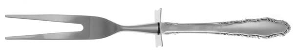 English Provincial (Sterling, 1965) Carving Fork Small with Stainless Prongs HC