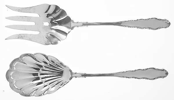 English Provincial (Sterling, 1965) (2 Pc) Solid Salad Set