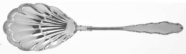 English Provincial (Sterling, 1965) Solid Salad Serving Spoon