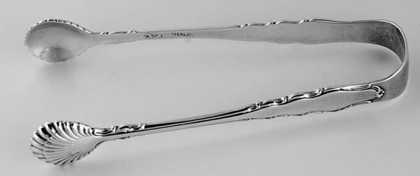 English Provincial (Sterling, 1965) Sugar Tongs
