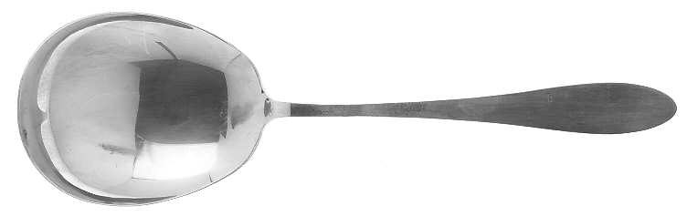 Epicure (Silverplate, 1970) Solid Salad Serving Spoon