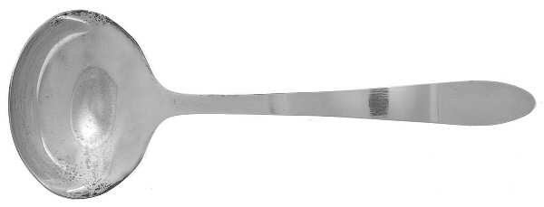 Epicure (Silverplate, 1970) Solid Piece Cream Ladle