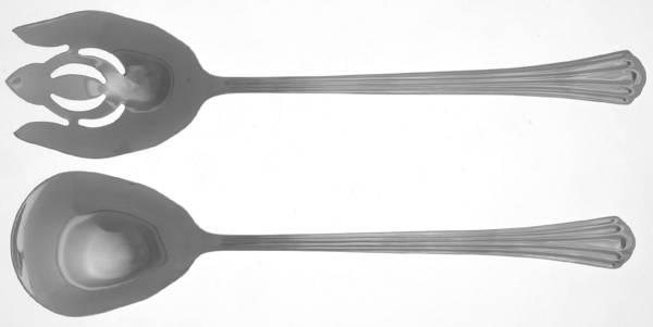 Estoril (Stainless) Solid Oversized Serving Salad Set