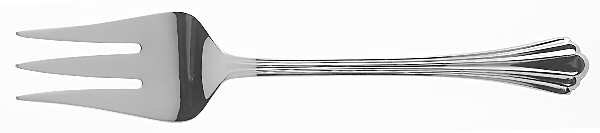 Estoril (Stainless) Medium Solid Cold Meat Serving Fork