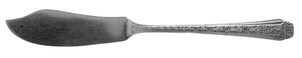 Evangeline (Silverplate, 1937) Flat Handle Master Butter Knife